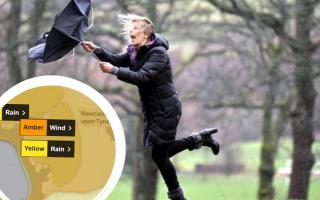 Warnings issued for wind and rain in East Lancashire