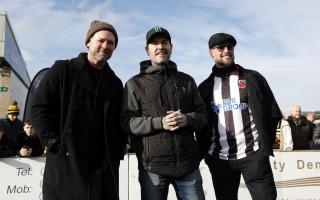 Boyzone singers Shane Lynch and Keith Duffy along with Westlife's Brian McFadden were at Chorley's FA Trophy game against Solihull Moors