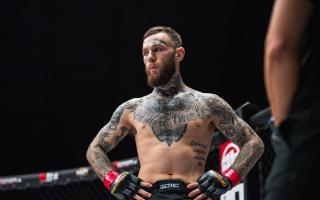 Corey Fry is hoping to return to action in May Picture: Oktagon MMA