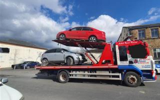 Several cars have been towed away, and drivers have been reported to the DVLA, after being abandoned on Bridge Street, in Church