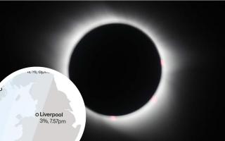 A solar eclipse is set to hit this evening