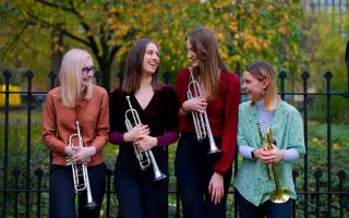 The Laiton Trumpet Quartet will be performing at St Peter's Church in Burnley
