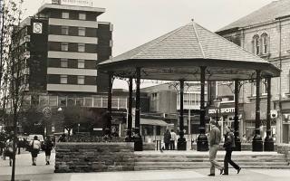 Burnley bandstand 1989