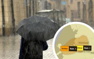 Met Office issue amber warning for heavy rain in East Lancashire