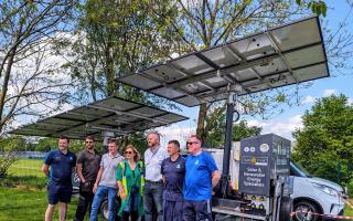 Andrew Stephenson helped to launch Reliable Renewables' newest product, Sonny
