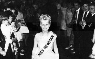 Margaret Proctor was chosen to represent Newman’s in the Miss Industry contest in 1965