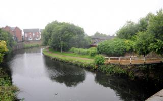 The Leeds and Liverpool Canal in Blackburn