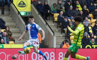 Andrew Moran in action for Rovers