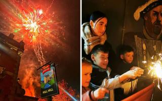 Firework and bonfire displays in East Lancashire