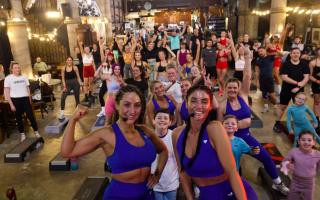 Fitness instructors Katie Curran and Jaz Smith organised the HIIT 4 Charity event