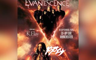 Evanescence will perform at Co-op Live