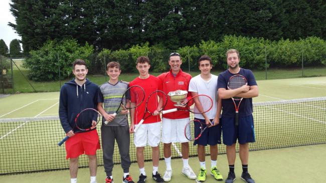 TOP TEAM: From left to right: Josh Pye, George Hutchings, Charlie Hutchings, Jamie Hutchings (Captain), Ben Crichton, Dean Moore