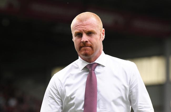 STAYING PUT: Sean Dyche had no contact with Aston Villa over manager's job