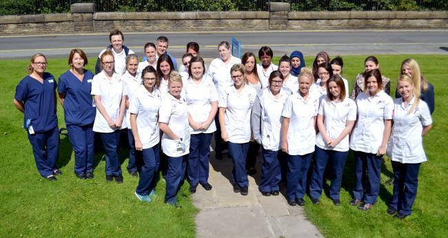 Student nurses at East Lancashire Hospitals NHS Trust