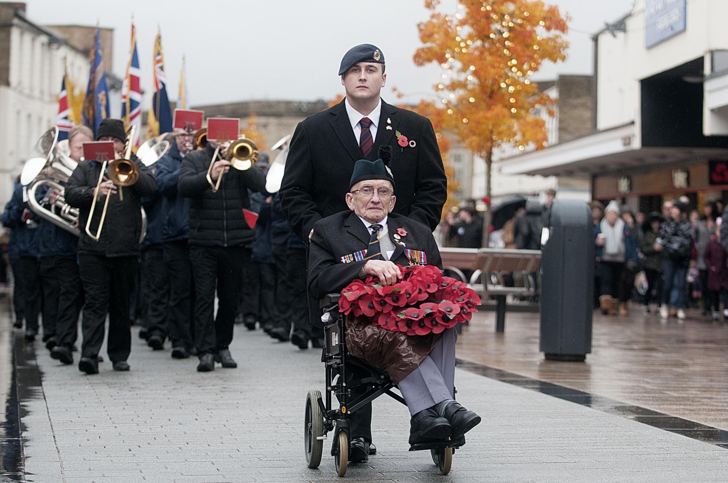 Thousands turn out for Burnley and Padiham Armistice Day commemorations