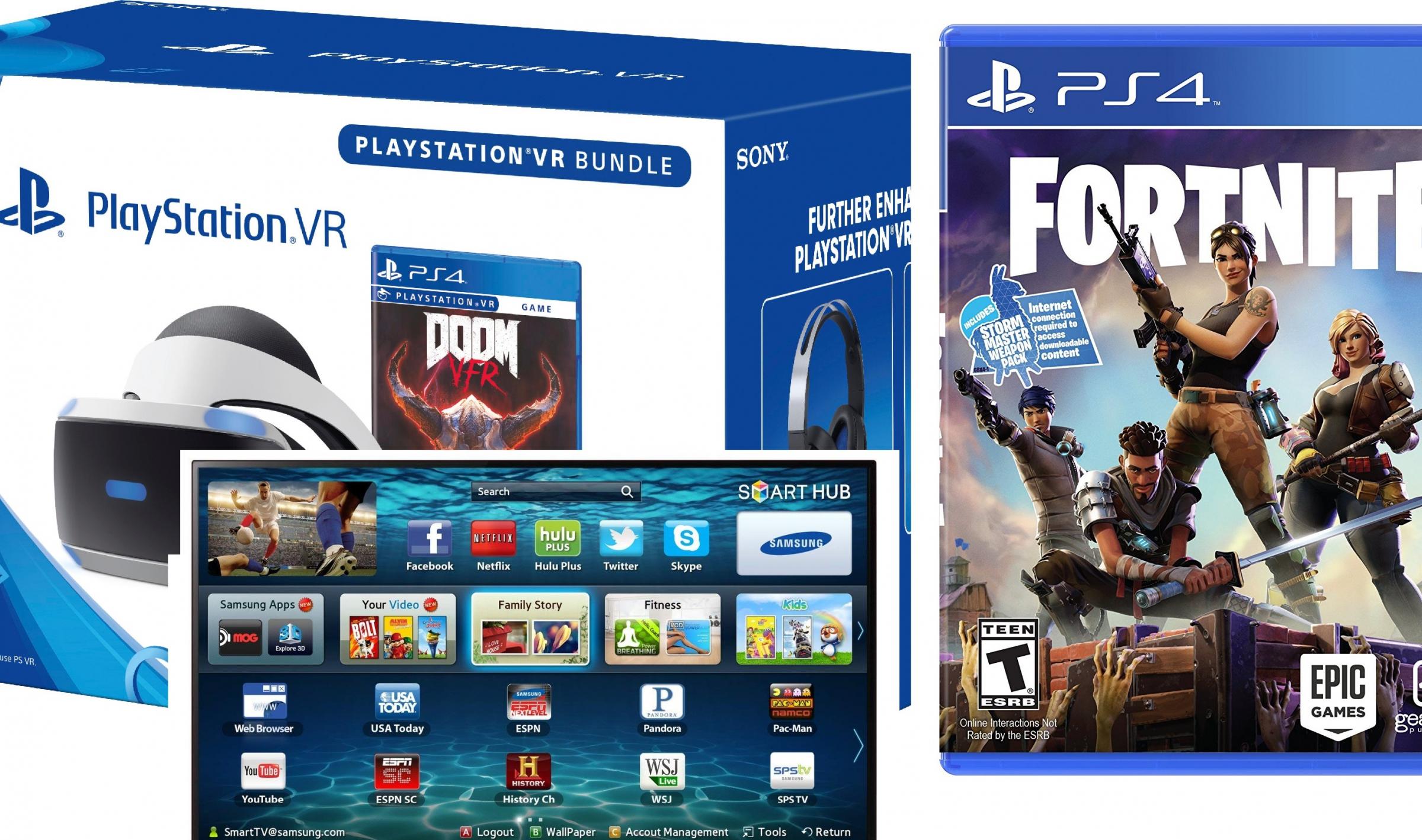 £1k Christmas tech haul of PS4 bundle, Fortnite, TV and PC stolen from home